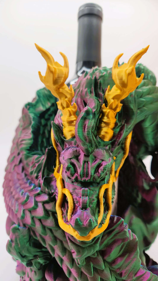 Fire & Wine: Dragon Bottle Holder - Starzy Creations