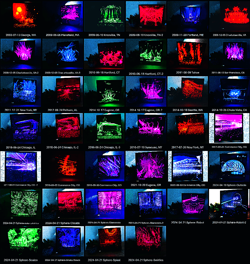 2003 Collection -  Illuminated Stash Project