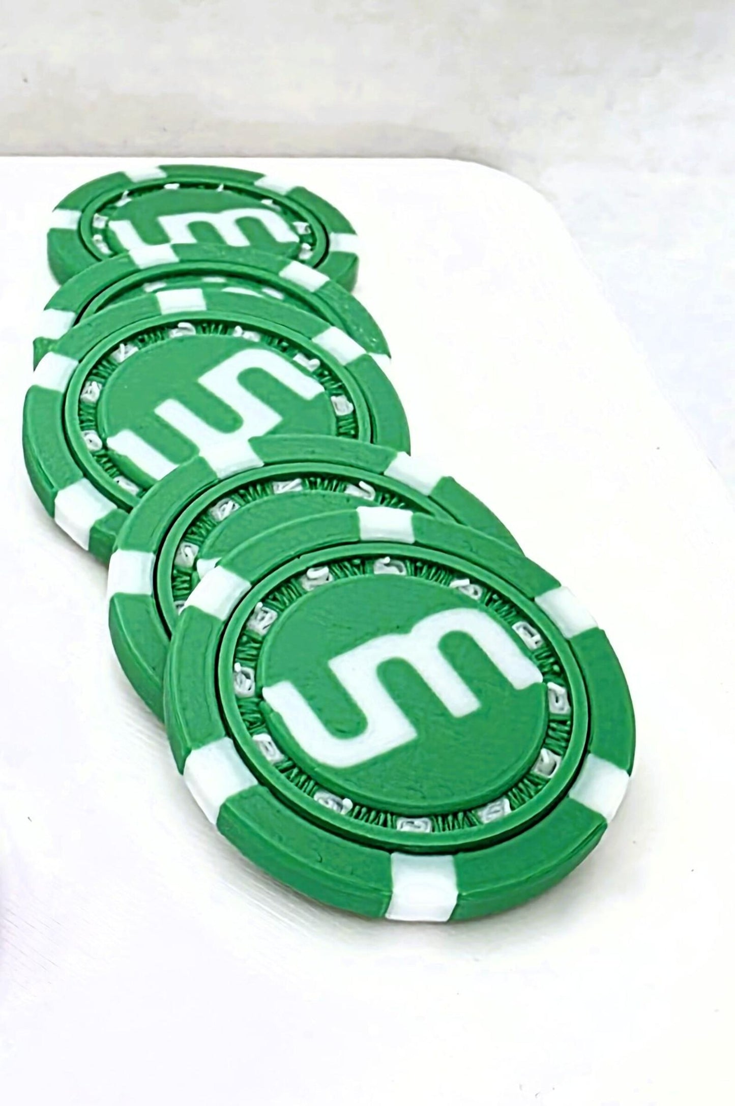 Jam Band Poker Chips That Spin