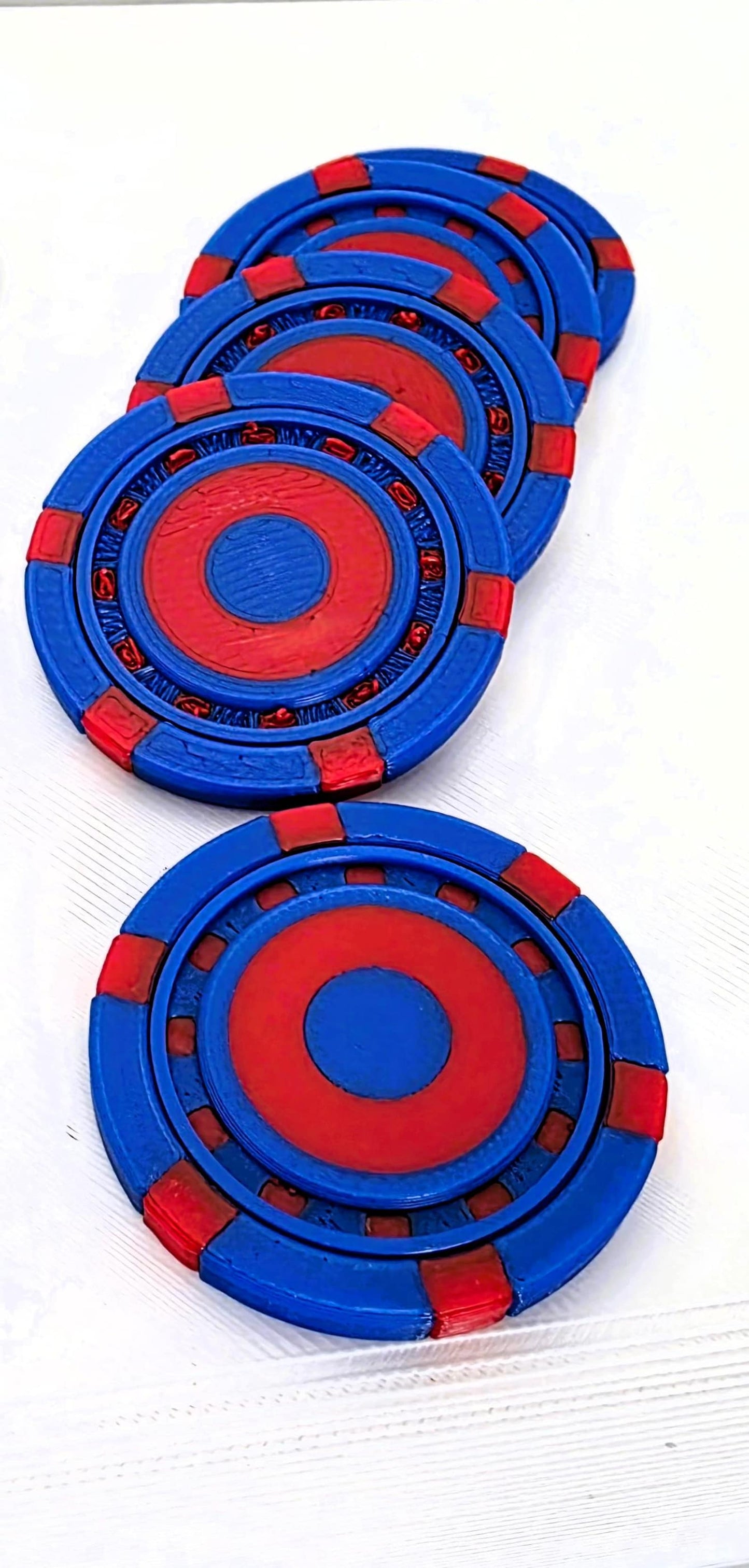 Jam Band Poker Chips That Spin